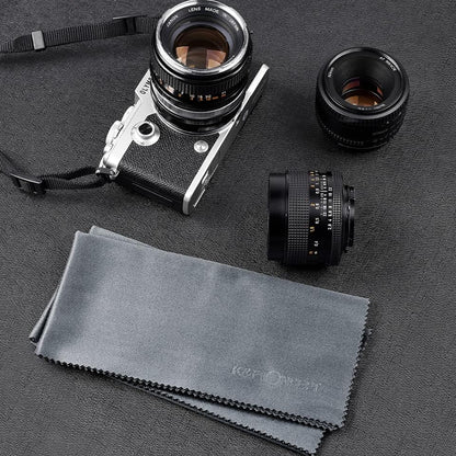 K&F Concept 4-pcs Pack 40X40cm Microfiber Cleaning Dry Cloth for Camera Lens, Optical Glass, Display Monitor, Light Panel, Electronics, Photography | SKU-1690