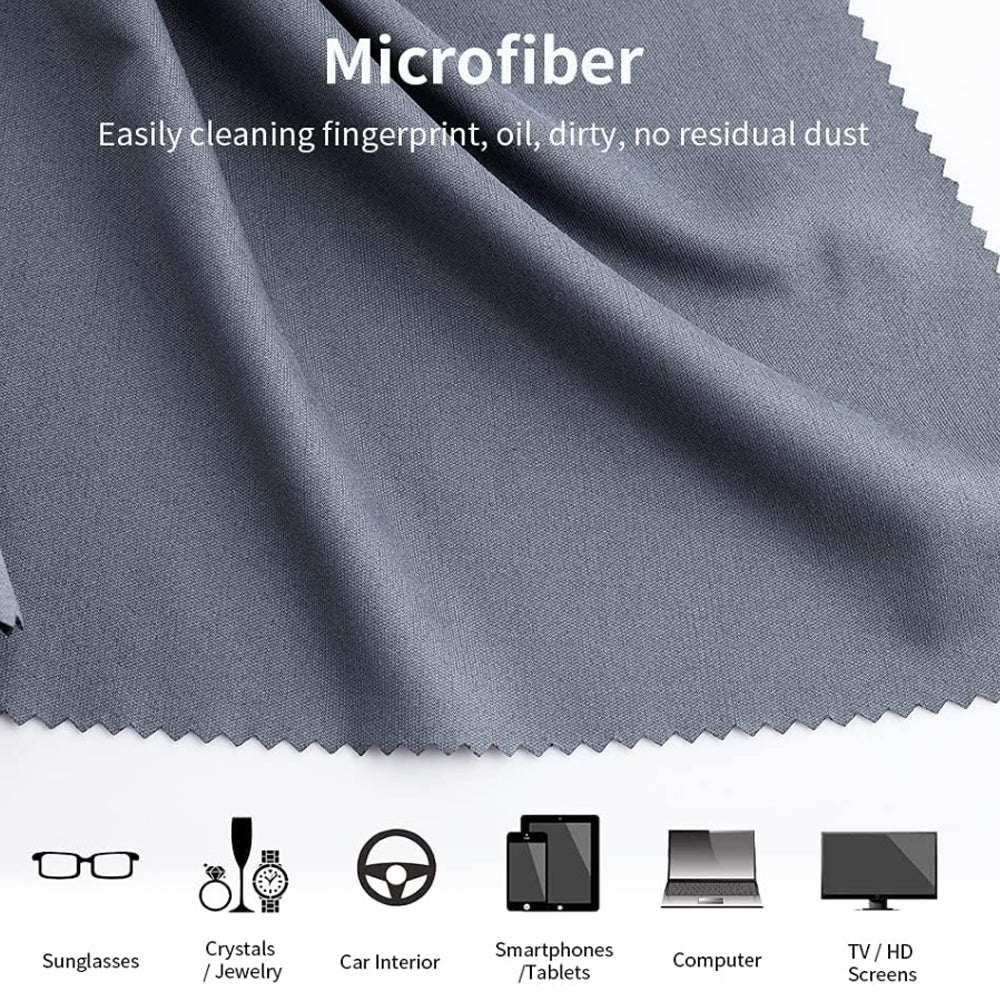 K&F Concept 4-pcs Pack 40X40cm Microfiber Cleaning Dry Cloth for Camera Lens, Optical Glass, Display Monitor, Light Panel, Electronics, Photography | SKU-1690