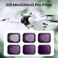 K&F Concept DJI Mini 3 Pro / Mini 3 Neutral Density (ND4 + ND8 + ND16 + ND32 + ND64 + ND1000) Optical Lens Filter Kit Waterproof HD MRC 28-Layer Nano-Coated with DJI landing Gear | Aerial Drone Lens Filter