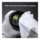 K&F Concept 3pcs Set Replacement Center-Pinch Camera Lens Cap with Lens Cap Keeper & Microfiber Cleaning Cloth for DSLR/SLR & Mirrorless Camera | 37mm 40.5mm 43mm 46mm 49mm 52mm 55mm 58mm 62mm 67mm 72mm 77mm 82mm
