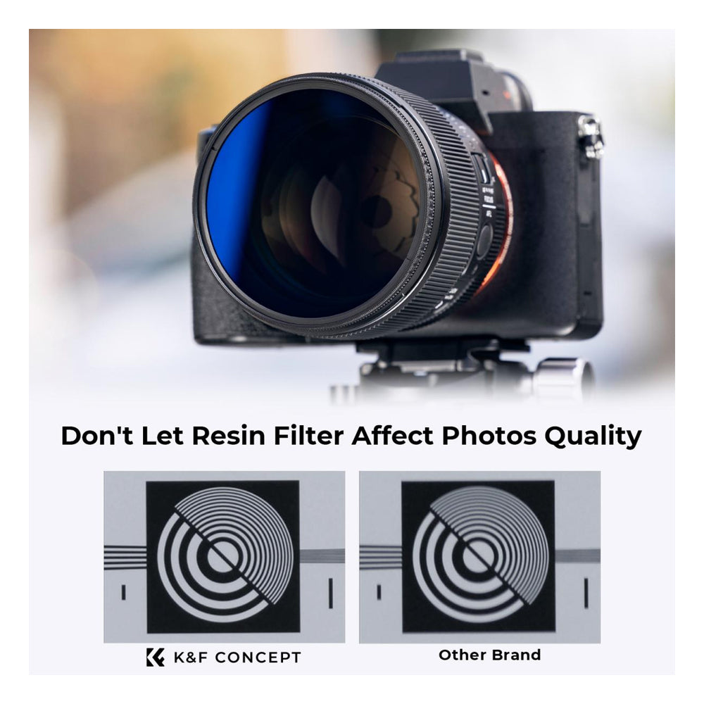 K&F Concept Nano-K Series Ultraviolet + Polarizing (MCUV + CPL) Optical Lens Filter Kit Waterproof HD MRC 18-Layer Nano-Coated with Lens Cap & 3pcs Cleaning Cloths | 37mm 40.5mm 43mm 46mm 49mm 52mm 55mm 58mm 63mm 67mm 72mm 77mm 82mm