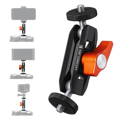 K&F Concept Super Clamp & Magic Arm Set Mount with Dual Ball Heads
