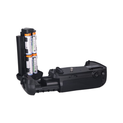Meike MK-DR750 PRO Power Battery Grip with EN-EL15 Battery Slot, AA/LR6 Tray, Vertical Grip Orientation, Alternate Shutter Release and AE/AF Lock Button and 2.4Ghz Remote Control for Nikon D750 DSLR Camera
