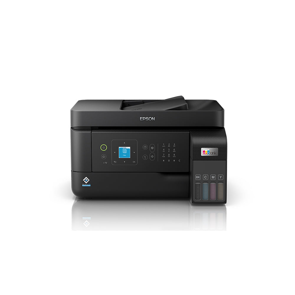 Epson EcoTank L5590 A4 All-in-One Refillable Ink Tank Borderless Colored Inkjet Printer with Print, Scan, Copy, and Fax Function with USB 2.0, Wi-Fi / Wi-Fi Direct, and Ethernet Connection for Home and Commercial Use
