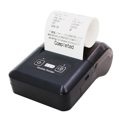 LogicOwl OJ-H20 Compact Thermal Receipt Printer with 90mm/sec High-Speed Printing, Bluetooth Connectivity, USB Charging & Data Transmission, Rechargeable Battery - POS System and Components