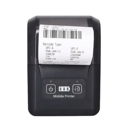 LogicOwl OJ-H20 Compact Thermal Receipt Printer with 90mm/sec High-Speed Printing, Bluetooth Connectivity, USB Charging & Data Transmission, Rechargeable Battery - POS System and Components
