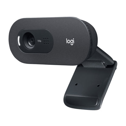 Logitech C505e HD Business Webcam 720p 30fps with Microphone, Mono Long-range Mic for Video Calls and Conferencing for PC, Mac, Desktop, and Laptop