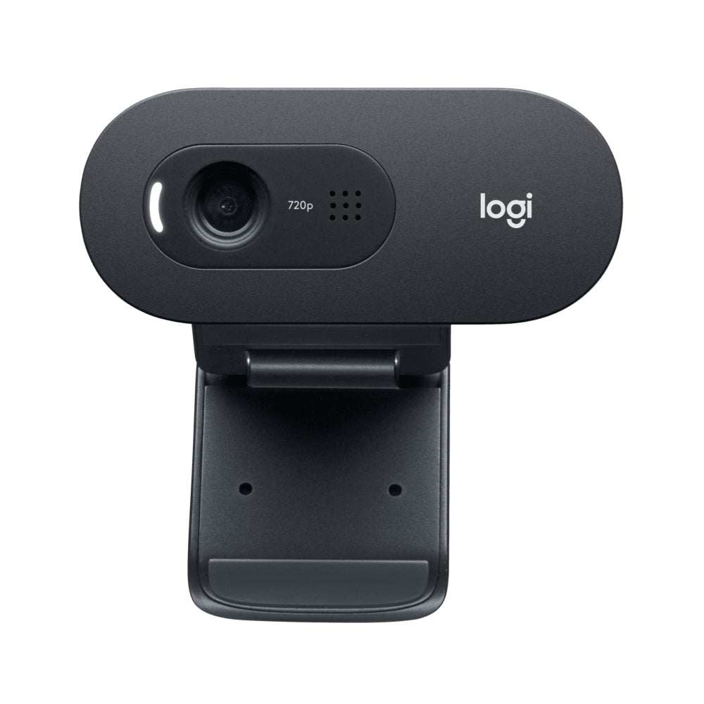 Logitech C505e HD Business Webcam 720p 30fps with Microphone, Mono Long-range Mic for Video Calls and Conferencing for PC, Mac, Desktop, and Laptop