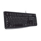Logitech K120 Plug and Play USB Standard Wired Keyboard with Spill Resistant Design