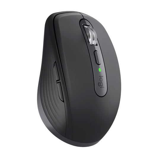 Logitech MX Anywhere 3S Wireless Optical Mouse For Business with Up to 8000 DPI, 4 Customizable Buttons, and Logi Bolt and Bluetooth Connectivity for PC and Laptop Computers - Graphite