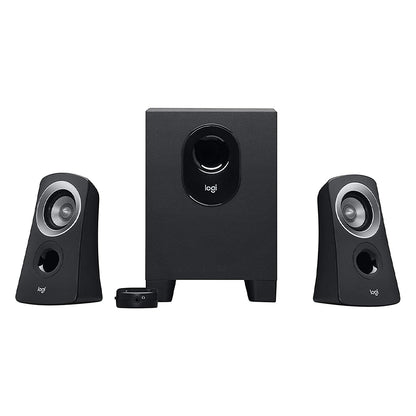 Logitech Z313 25W Speakers with Subwoofer, Volume and Headset Controls Using Wired Control Pod