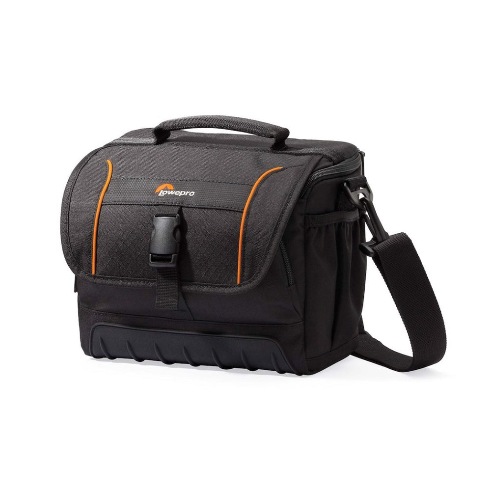 Lowepro Adventura SH 160 II / SH 160 III Padded Shoulder Camera Bag with Built-in Belt Loop and Adjustable Shoulder Strap (Black)