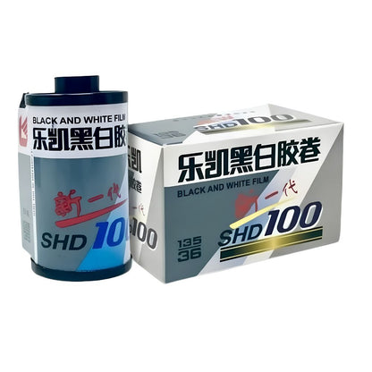 LuckyFilm SHD 100 120 / 135 35mm ISO 100 D-76 Black & White Film Roll 36 / 12 Exposures