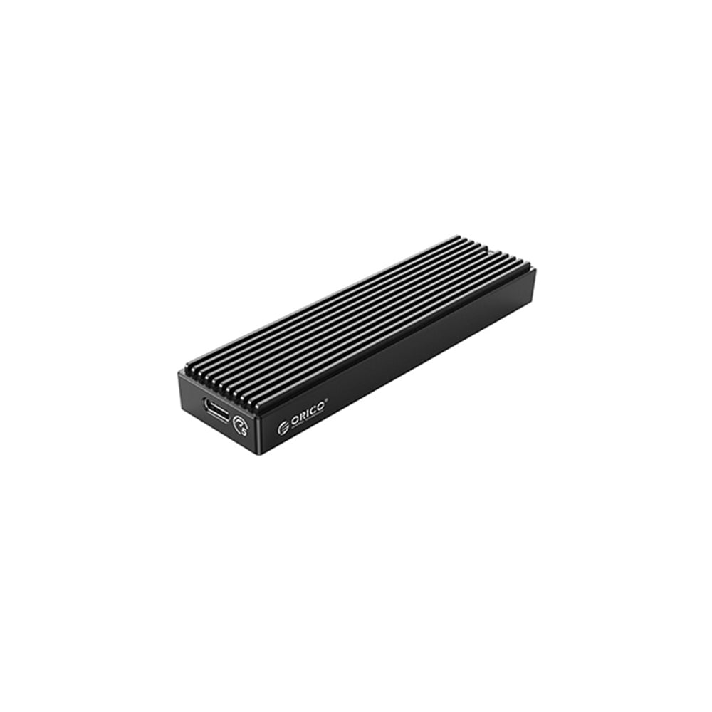 [CLEARANCE] ORICO M.2 NGFF USB 3.1 Gen1 Type-C SSD Solid State Drive Enclosure with 5Gbps Transfer Rate, Max 2TB Support Capacity for PC Computer Desktop Laptop | M2PF-C3 - Black