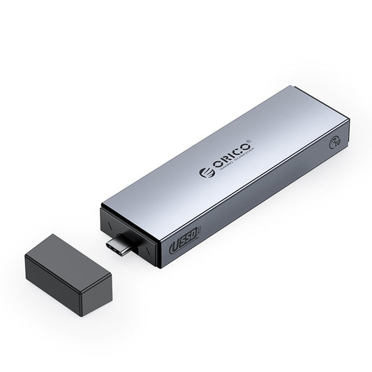 ORICO NVMe / SATA to USB 3.2 Gen.2 M.2 SSD Enclosure with USB-C Input, 10Gbps Fast Transmission Rate, 4TB Supported Capacity for Windows 8/10, macOS, Linux | M2PJL-C3