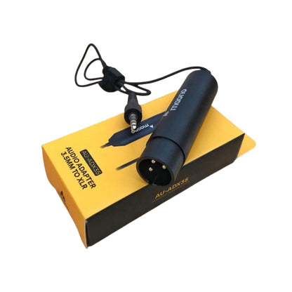 [CLEARANCE] Maono AU-ADX35 Audio Microphone Adapter with 3.5mm TRS AUX Plug and 3-Pin XLR Socket
