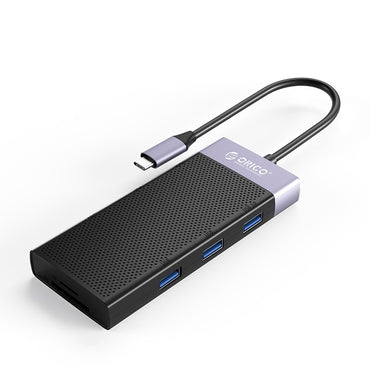 ORICO 10-in-1 USB 3.0 Multifunctional Docking Station with 5Gbps Type C Input, 4K 30Hz UHD, PD 87W, Support Apple M1, 5Gbps USB-A 3.0, 3.5mm AUX, 1080P VGA, SD & TF Card Slot for Windows 8/10, macOS, Linux | MDK-10P