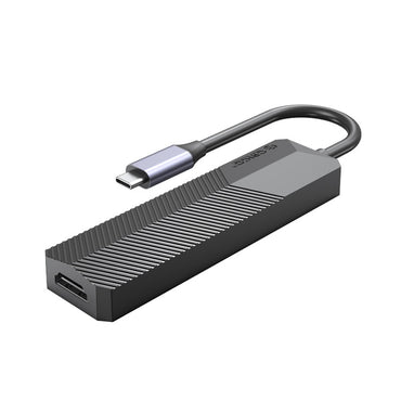 [CLEARANCE] ORICO 5-in-1 USB 3.0 Multifunctional Docking Station with 5Gbps Type C Input, 4K 30Hz UHD, 5Gbps USB-A 3.0, USB-A 2.0, SD & TF Card Slot for Windows 8/10, macOS, Linux | MDK-5P