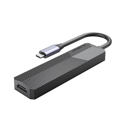 [CLEARANCE] ORICO 5-in-1 USB 3.0 Multifunctional Docking Station with 5Gbps Type C Input, 4K 30Hz UHD, 5Gbps USB-A 3.0, USB-A 2.0, SD & TF Card Slot for Windows 8/10, macOS, Linux | MDK-5P