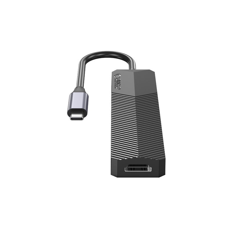 [CLEARANCE] ORICO 5-in-1 USB 3.0 Multifunctional Docking Station with 5Gbps Type C Input, 4K 30Hz UHD, 5Gbps USB-A 3.0, USB-A 2.0, SD & TF Card Slot for Windows 8/10, macOS, Linux | MDK-5P