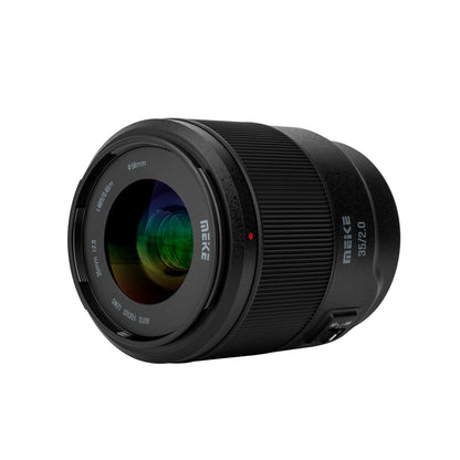 Meike 35mm f/2.0 Sony E-Mount (FE) Autofocus Prime Lens with Full-Frame 35mm Format & 58mm Filter Size for A7 II/ III/ IV, A7R II/ III/ IV / V, A7S II/ III, A9/ A9 II,  A7C/ A7C II, A1, FX6, A7CR Mirrorless Cameras