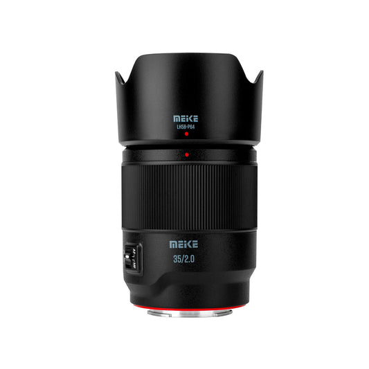 Meike 35mm f/2.0 Sony E-Mount (FE) Autofocus Prime Lens with Full-Frame 35mm Format & 58mm Filter Size for A7 II/ III/ IV, A7R II/ III/ IV / V, A7S II/ III, A9/ A9 II,  A7C/ A7C II, A1, FX6, A7CR Mirrorless Cameras