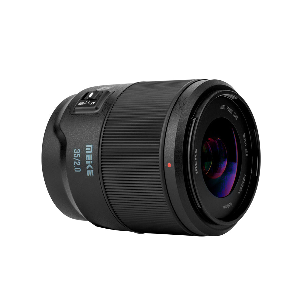 Meike 35mm f/2.0 Sony E-Mount (FE) Autofocus Prime Lens with Full-Frame 35mm Format & 58mm Filter Size for A7 II/ III/ IV, A7R II/ III/ IV / V, A7S II/ III, A9/ A9 II,  A7C/ A7C II, A1, FX6, A7CR Mirrorless Cameras