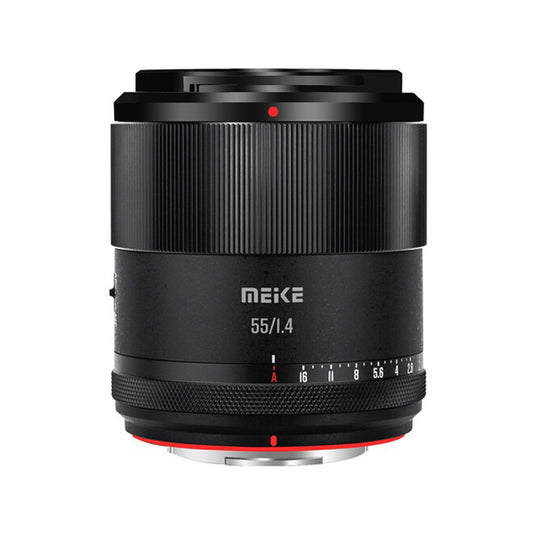 Meike 55mm f/1.4 Sony E-mount APS-C Standard Autofocus Prime Lens for a6700 / a6400 / ZV-E10 / a6600 / a6500 / a6300 / a6000 Mirrorless Cameras with USB Interface Port and 52mm Filter Thread