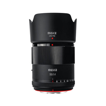 Meike 55mm f/1.4 Sony E-mount APS-C Standard Autofocus Prime Lens for a6700 / a6400 / ZV-E10 / a6600 / a6500 / a6300 / a6000 Mirrorless Cameras with USB Interface Port and 52mm Filter Thread