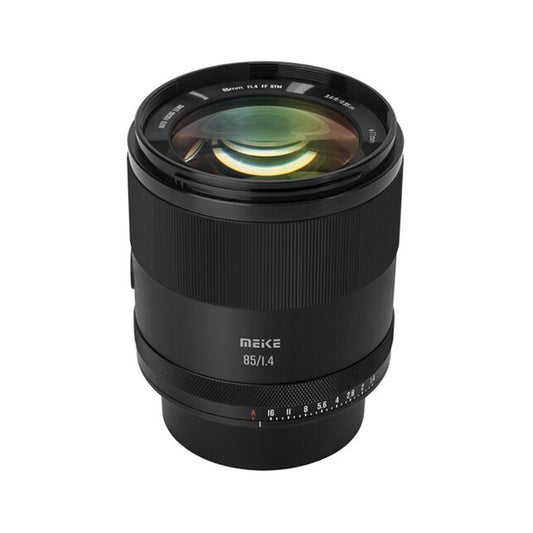 Meike 85mm f/1.4 Sony E-mount Full Frame Telephoto Autofocus Prime Lens for a7R II / a7S II / a9 / a7R III / a7 III / a9 II / a7R IV / a7S III / a7C / a7R V Mirrorless Cameras with USB Interface Port and 77mm Filter Thread