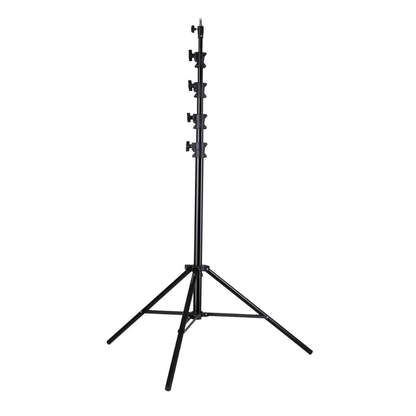 Meking Butterfly Air Cushioned Light Stand - 5 Section 460cm Max Height, 4Kg Load Capacity, Aluminum Steel | MZ-4800FP