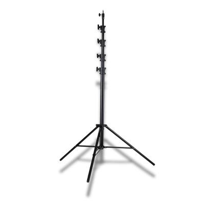 Meking Butterfly Air Cushioned Light Stand - 5 Section 460cm Max Height, 4Kg Load Capacity, Aluminum Steel | MZ-4800FP