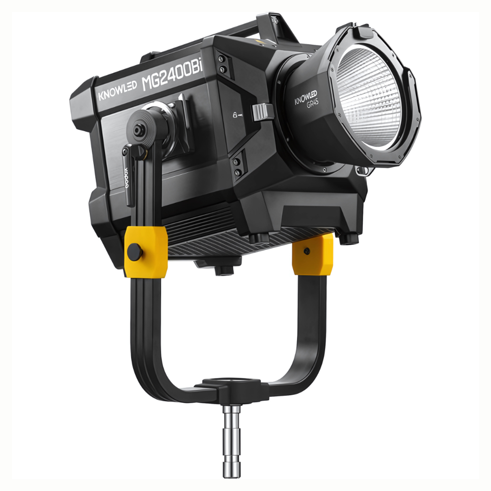 Godox KNOWLED MG2400Bi Bi-Color LED Monolight & MG2400R RGBW Full-Color LED Monolight with 2600W Bi-Color, 2650W RGB, 1800–10,000K, 96+ CRI/TLCI, IP65 Weather Resistance, Multiple Control Options for Professional, Cinematic Production