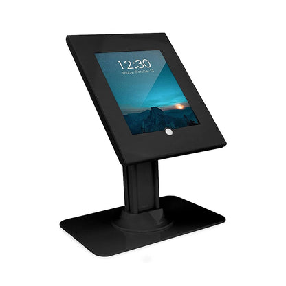 [CLEARANCE] Mount-It MI-3771_G7 Universal Tablet Floor Secure Display Kiosk with Durable Aluminum Frame, Anti-Theft Locking Enclosure, and Up to 75 Degree Tilt for iPad 9.7, iPad 10.2, iPad Air 10.5, iPad Pro 10.5 and Samsung Tab A 10.1