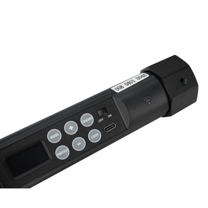 [CLEARANCE] NANLITE PavoTube II 30X (4') RGB LED Pixel Tube Light 36W CRI 97 / TLCI 98 2700-12000K CCT (Built-In Battery) with 96-Minute Runtime at Peak Brightness, Onboard, Wireless, DMX & App Control Mode - Photo Video Film Studio Light
