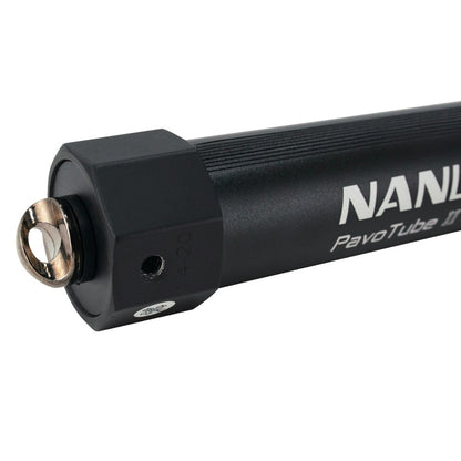 [CLEARANCE] NANLITE PavoTube II 30X (4') RGB LED Pixel Tube Light 36W CRI 97 / TLCI 98 2700-12000K CCT (Built-In Battery) with 96-Minute Runtime at Peak Brightness, Onboard, Wireless, DMX & App Control Mode - Photo Video Film Studio Light