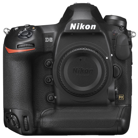 Nikon D6 DSLR Camera with 20.8 Megapixel FX Full Frame Format Sensor, 4K 30 FPS Video Recording, and 3D Automatic Focus Tracking - Body Only