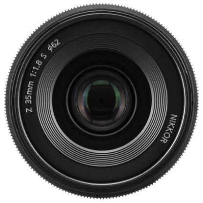 Nikon NIKKOR Z Series 35mm f/1.8 AF S FX Full Frame Wide Angle Prime Lens for Z-Mount Mirrorless Camera