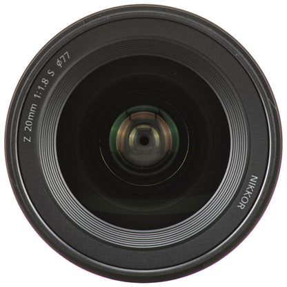Nikon NIKKOR Z Series 20mm f/1.8 S AF FX Full Frame Wide Angle Prime Lens for Z-Mount Mirrorless Camera