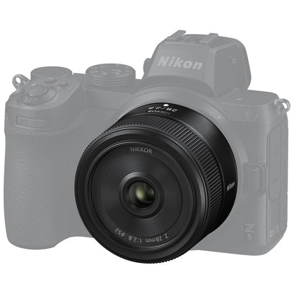 Nikon NIKKOR Z Series 28mm f/2.8 S AF FX Full Frame Wide Angle Prime Lens for Z-Mount Hybrid Mirrorless Camera