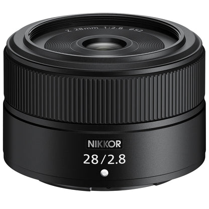 Nikon NIKKOR Z Series 28mm f/2.8 S AF FX Full Frame Wide Angle Prime Lens for Z-Mount Hybrid Mirrorless Camera