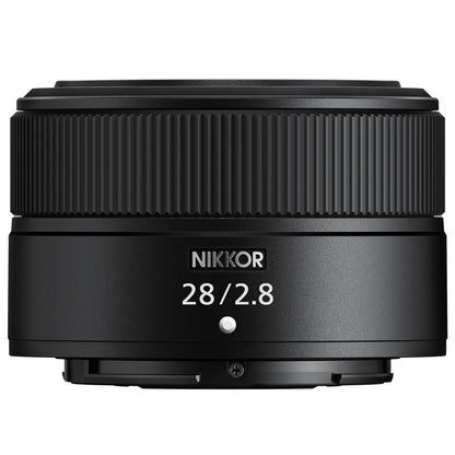Nikon NIKKOR Z Series 28mm f/2.8 S AF FX Full Frame Wide Angle Prime Lens for Z-Mount Hybrid Mirrorless Camera
