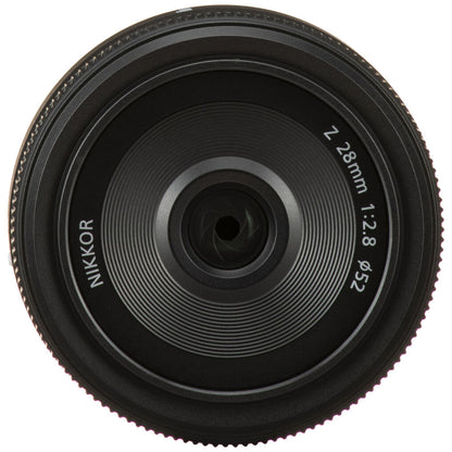 Nikon NIKKOR Z Series 28mm f/2.8 S AF FX Full Frame Wide Angle Prime Lens for Z-Mount Hybrid Mirrorless Camera