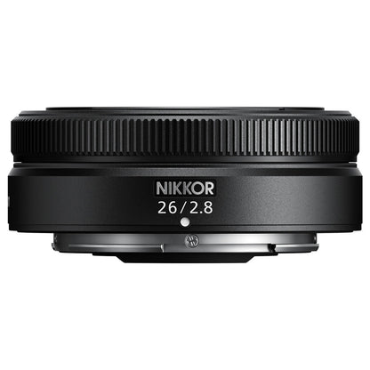 Nikon NIKKOR Z Series 26mm f/2.8 Pancake AF FX Full Frame Wide Angle Prime Lens for Z-Mount Mirrorless Camera