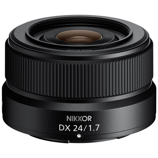 Nikon NIKKOR Z Series 24mm f/1.7 AF DX APS-C Wide Angle Prime Lens for Z-Mount Mirrorless Camera | JMA109DA