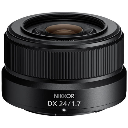 Nikon NIKKOR Z Series 24mm f/1.7 AF DX APS-C Wide Angle Prime Lens for Z-Mount Mirrorless Camera