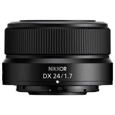 Nikon NIKKOR Z Series 24mm f/1.7 AF DX APS-C Wide Angle Prime Lens for Z-Mount Mirrorless Camera