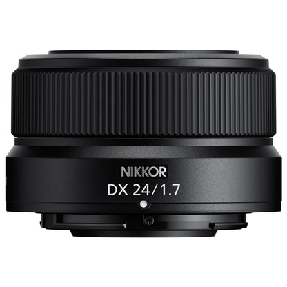 Nikon NIKKOR Z Series 24mm f/1.7 AF DX APS-C Wide Angle Prime Lens for Z-Mount Mirrorless Camera