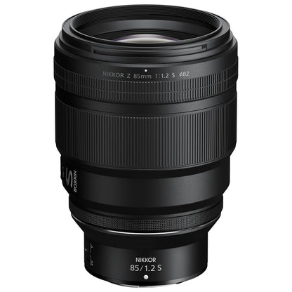 Nikon NIKKOR Z Series 85mm f/1.2 S AF FX Full Frame Telephoto Portrait Prime Lens for Z-Mount Mirrorless Camera