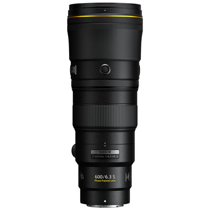 Nikon NIKKOR Z Series 600mm f/6.3 AF VR S FX Full Frame Telephoto Prime Lens for Z-Mount Mirrorless Camera